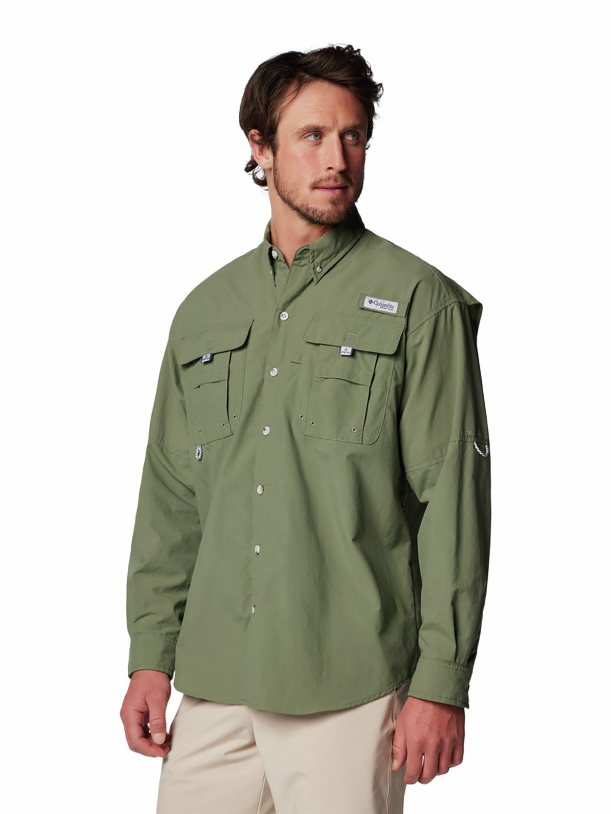 Camisa Manga Larga Hombre Pfg Bahama™ II Verde