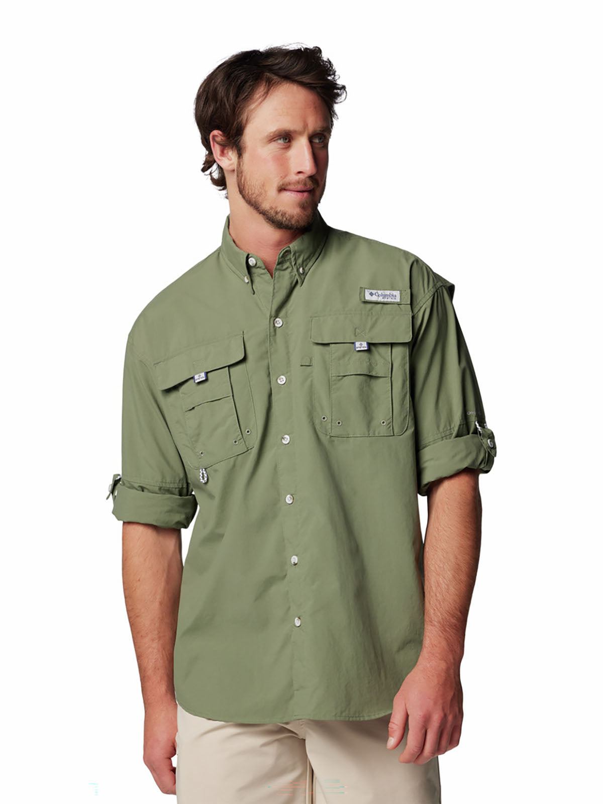 Camisa Manga Larga Hombre Pfg Bahama™ II Verde