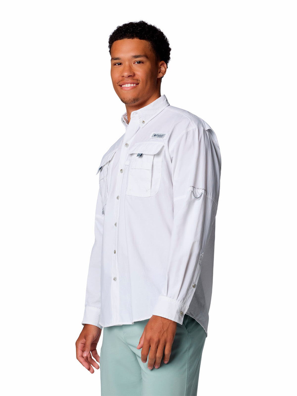 Camisa Manga Larga Hombre PFG Bahama™ II Blanca