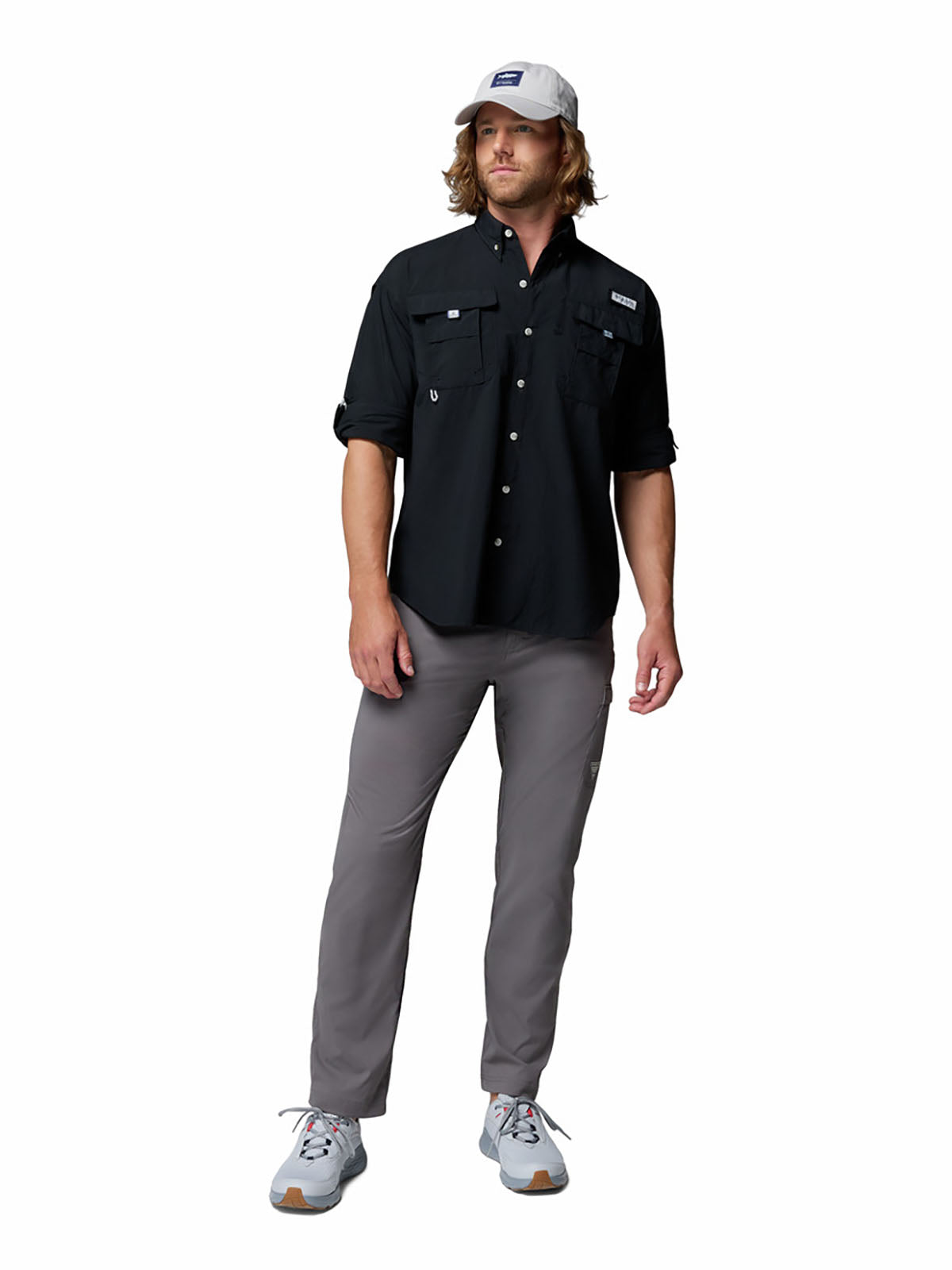 Camisa Manga Larga Hombre PFG Bahama™ II Negra