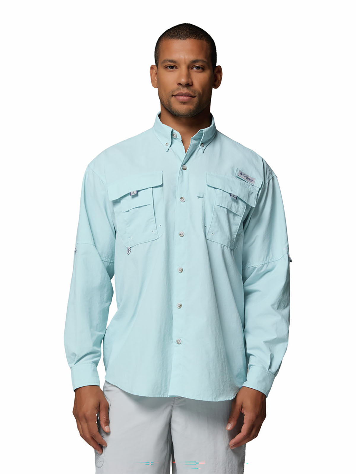 Camisa Manga Larga Hombre Pfg Bahama™ II Celeste