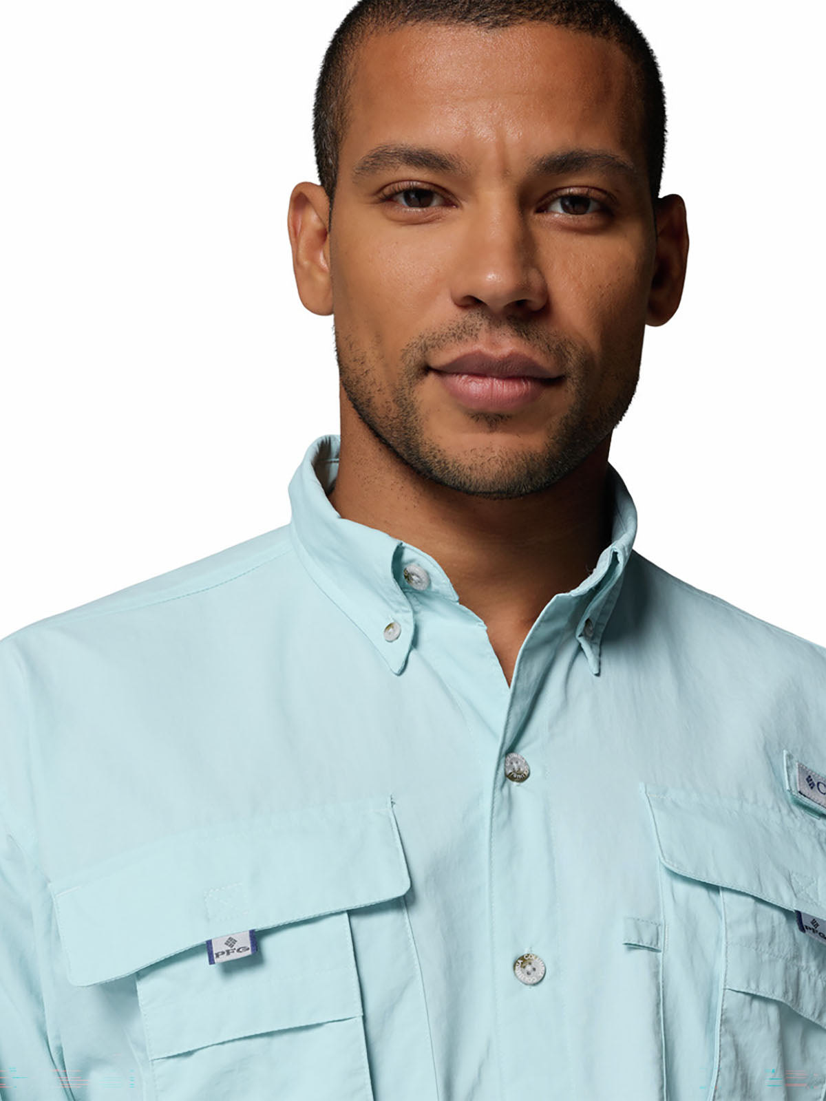 Camisa Manga Larga Hombre Pfg Bahama™ II Celeste