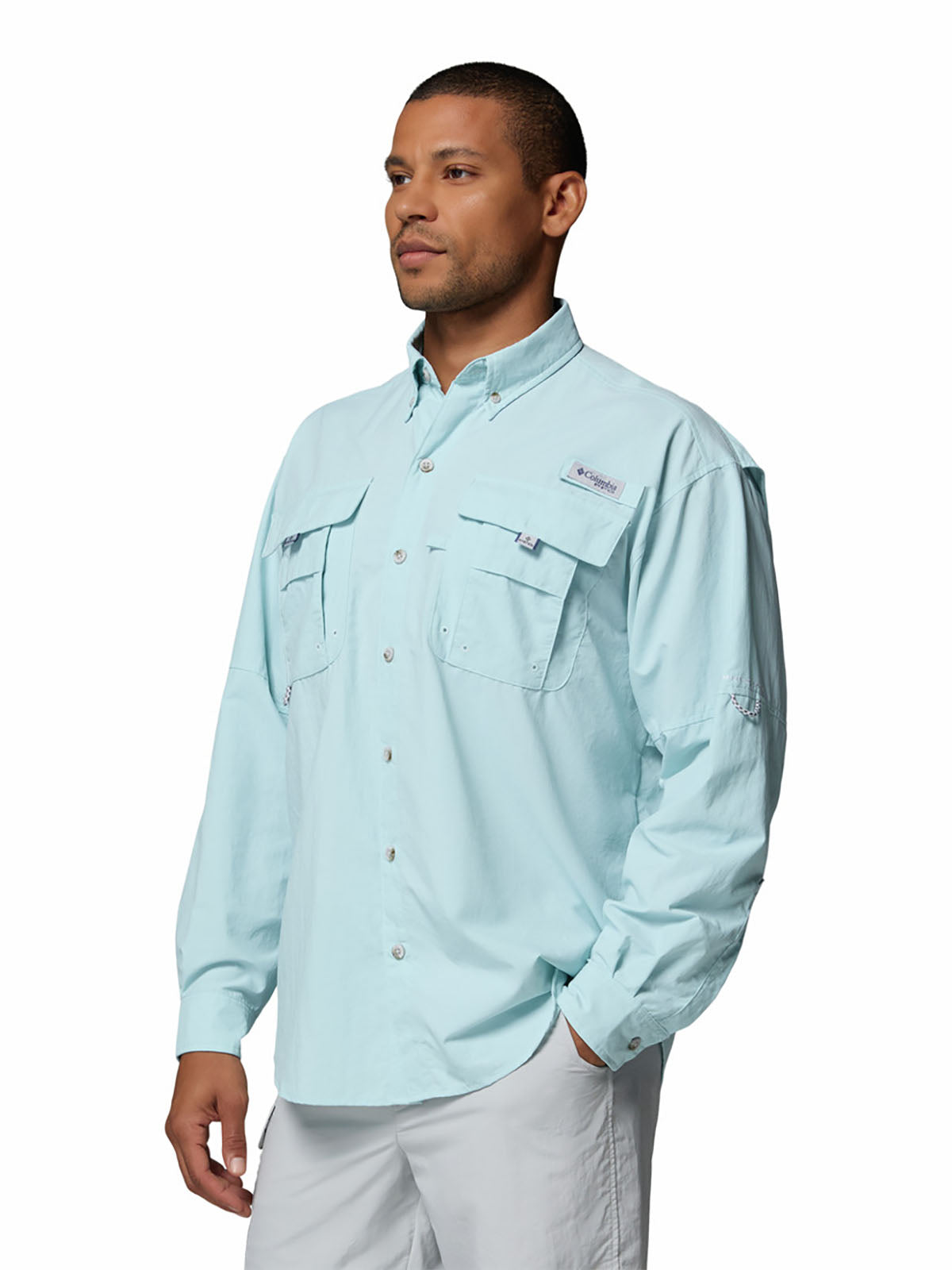 Camisa Manga Larga Hombre Pfg Bahama™ II Celeste