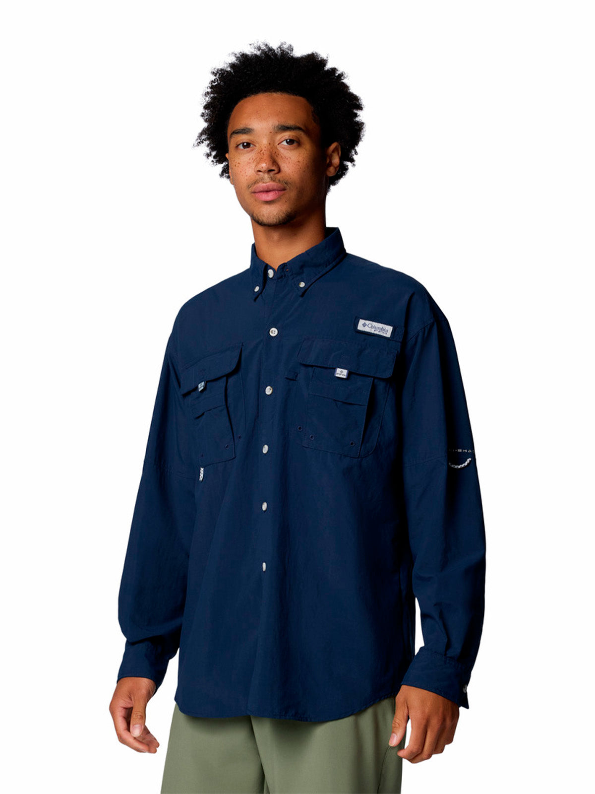 Camisa Manga Larga Hombre PFG Bahama™ II Azul