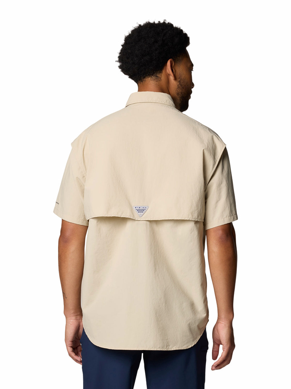 Camisa Manga Corta Hombre PFG Bahama™ II Beige