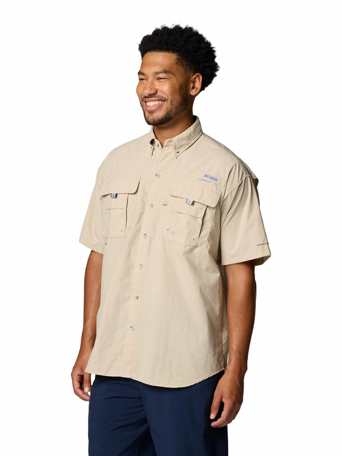 Camisa Manga Corta Hombre PFG Bahama™ II Beige