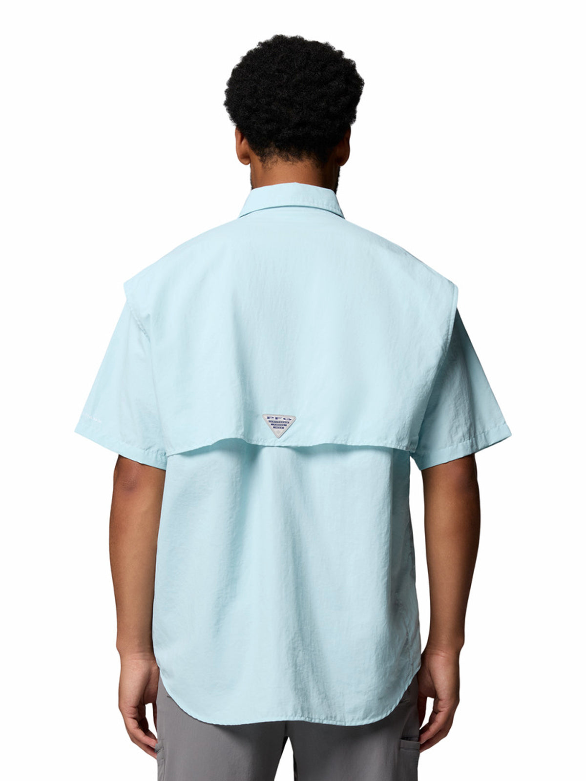Camisa Manga Corta Hombre PFG Bahama™ II Celeste