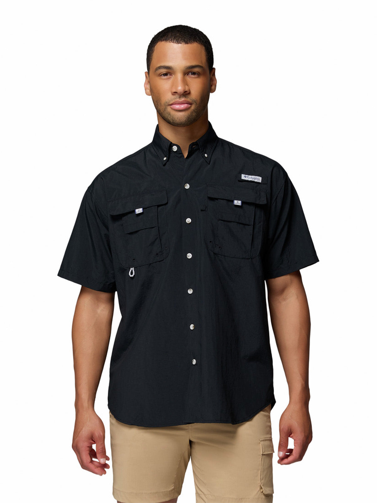 Camisa Manga Corta Hombre PFG Bahama™ II Negra