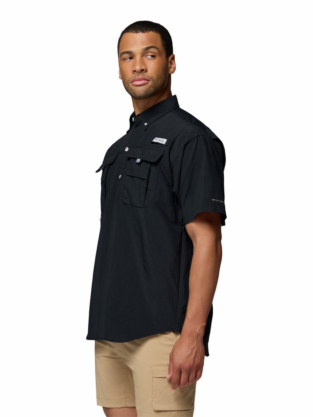 Camisa Manga Corta Hombre PFG Bahama™ II Negra
