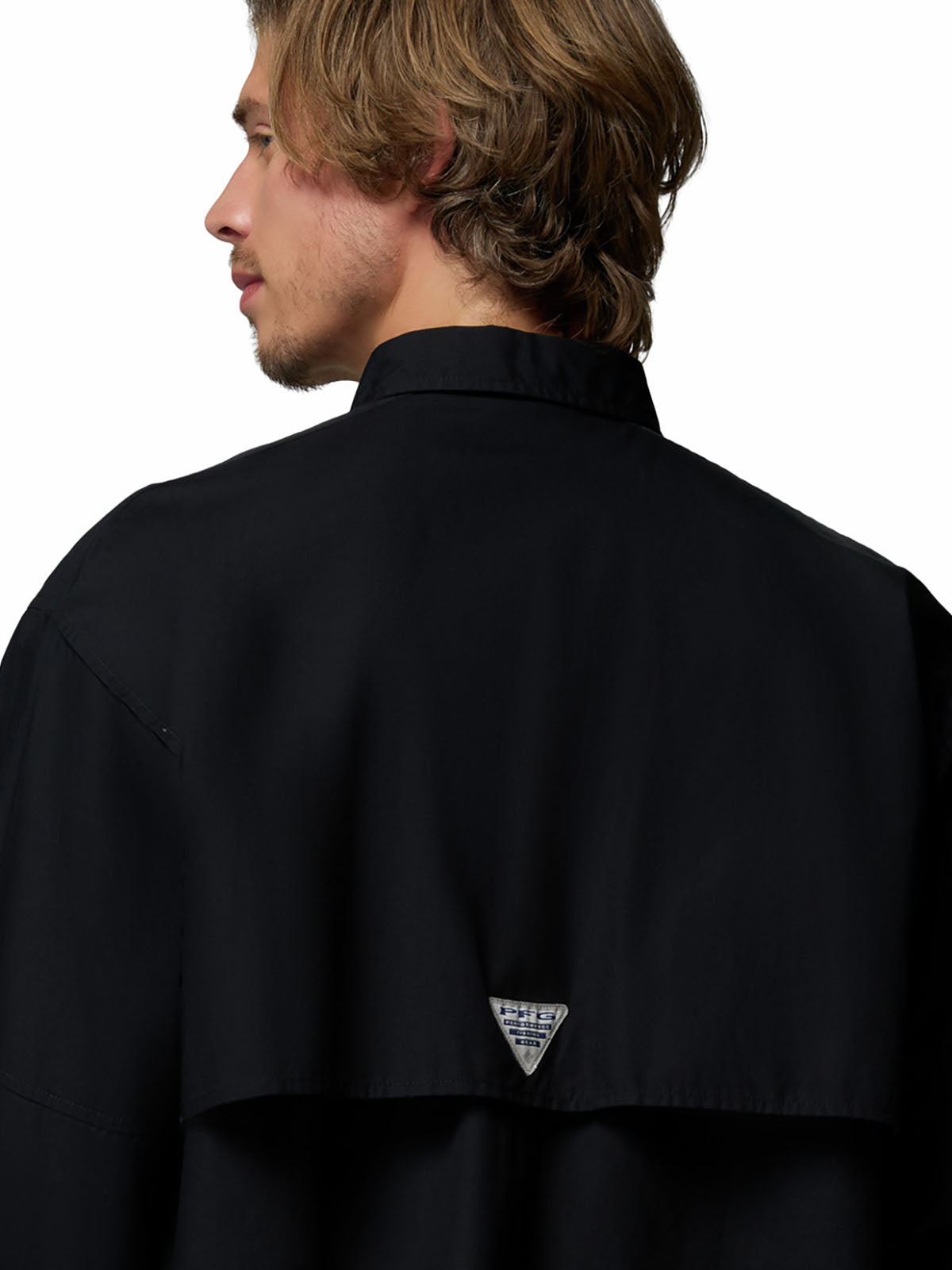 Camisa Hombre PFG Manga Larga Bonehead™ Negra