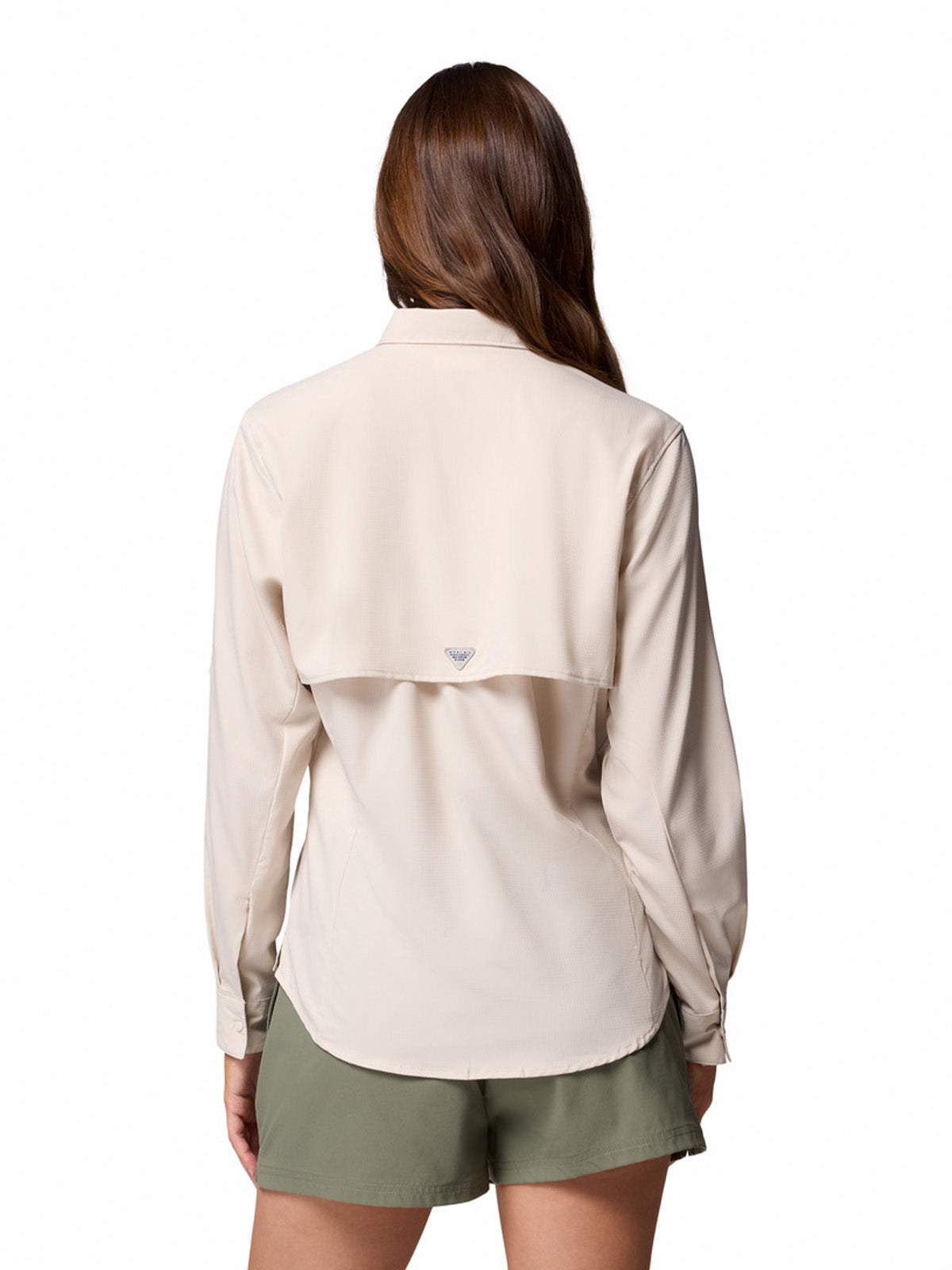 Blusa Manga Larga Mujer PFG Tamiami™ II Beige