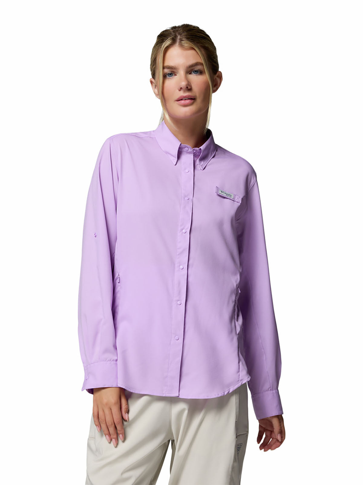 Blusa Manga Larga Mujer PFG Tamiami™ II Lila