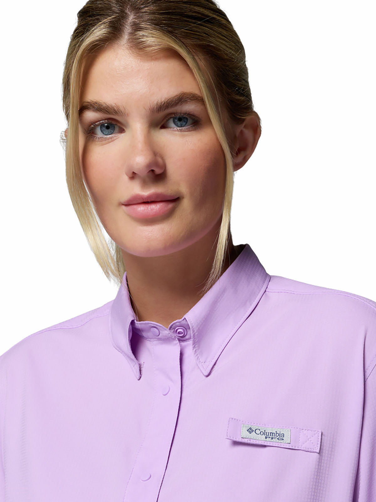 Blusa Manga Larga Mujer PFG Tamiami™ II Lila