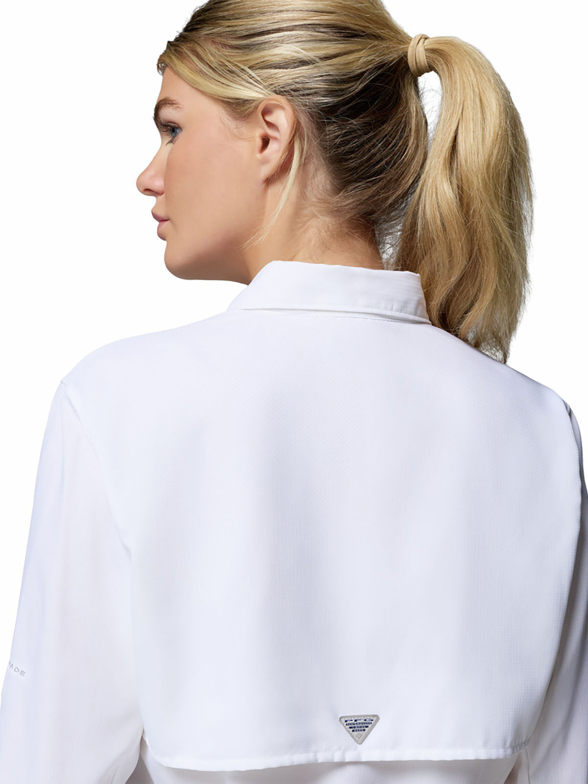 Blusa Manga Larga Mujer PFG Tamiami™ II Blanca