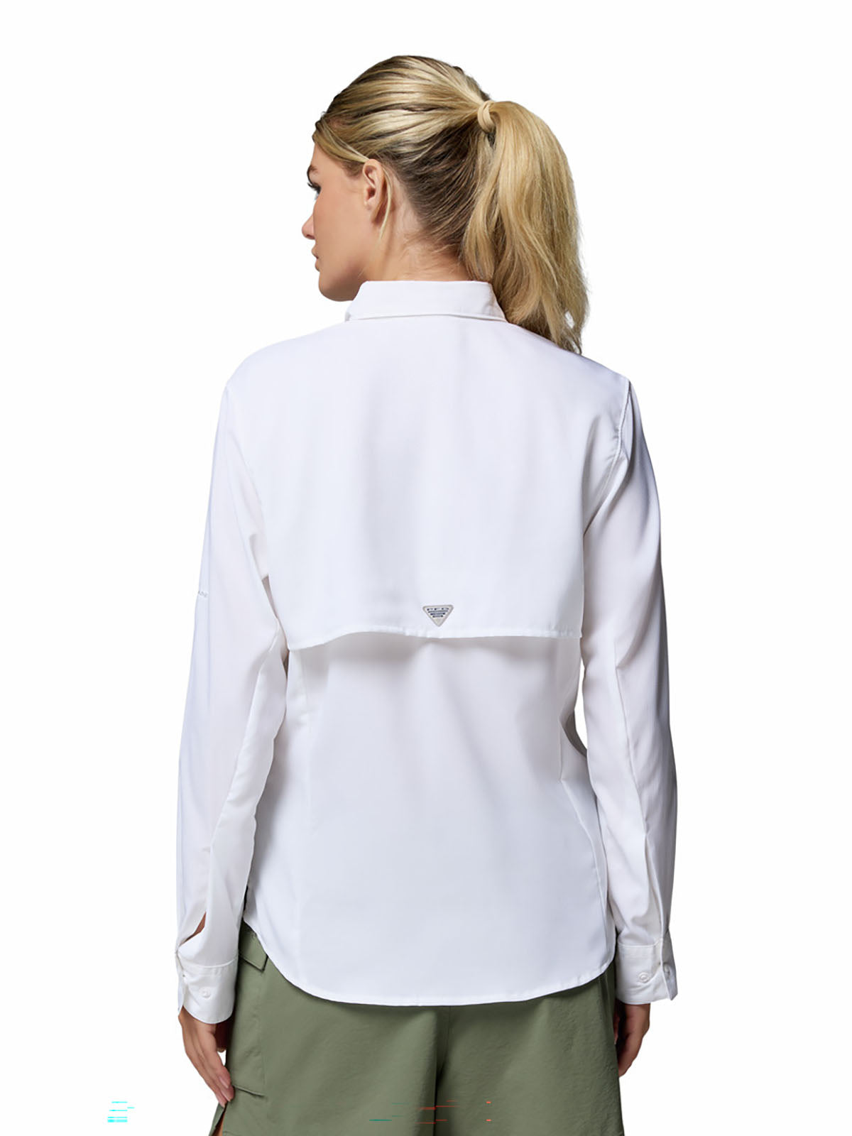 Blusa Manga Larga Mujer PFG Tamiami™ II Blanca