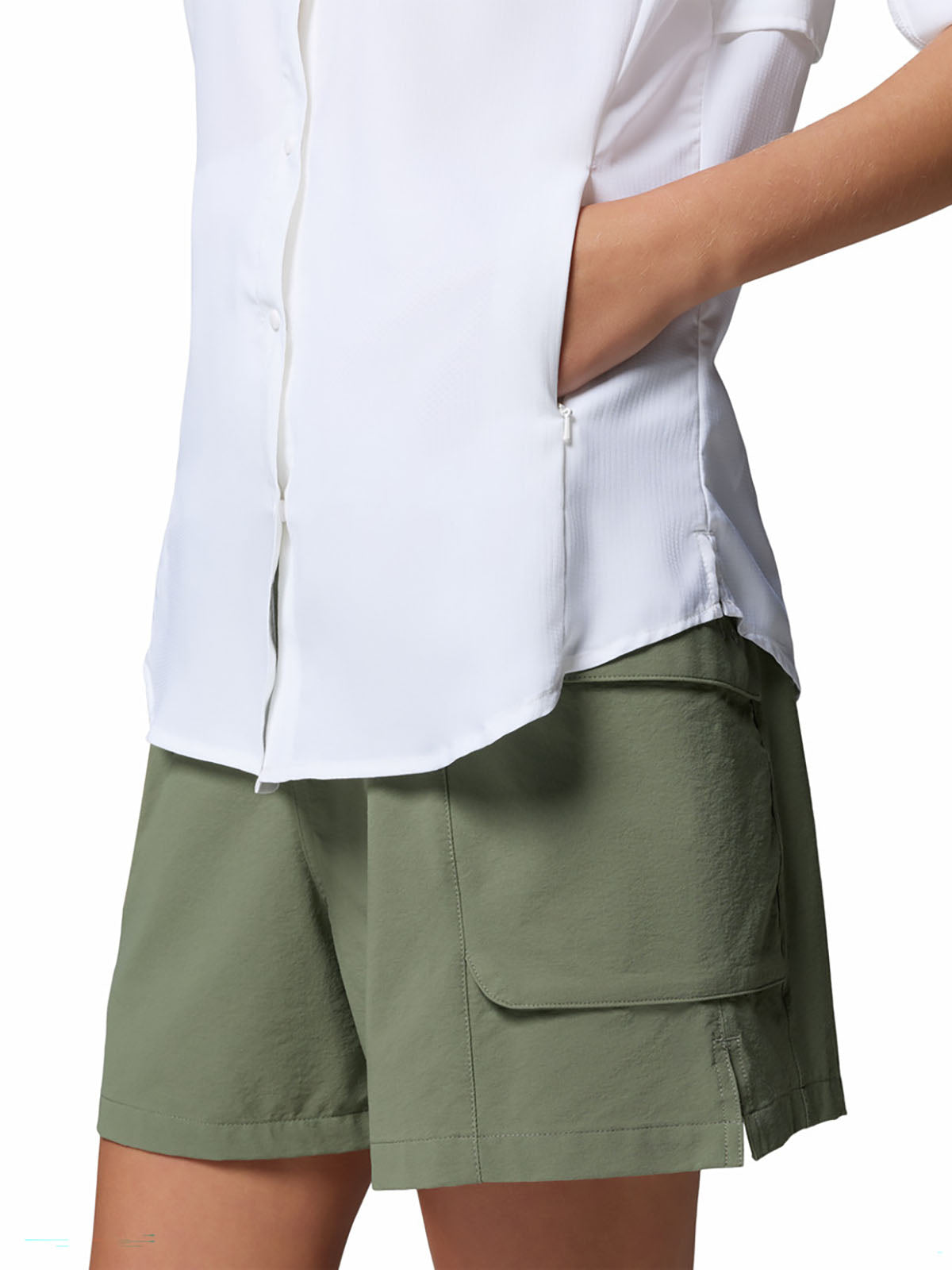 Blusa Manga Larga Mujer PFG Tamiami™ II Blanca