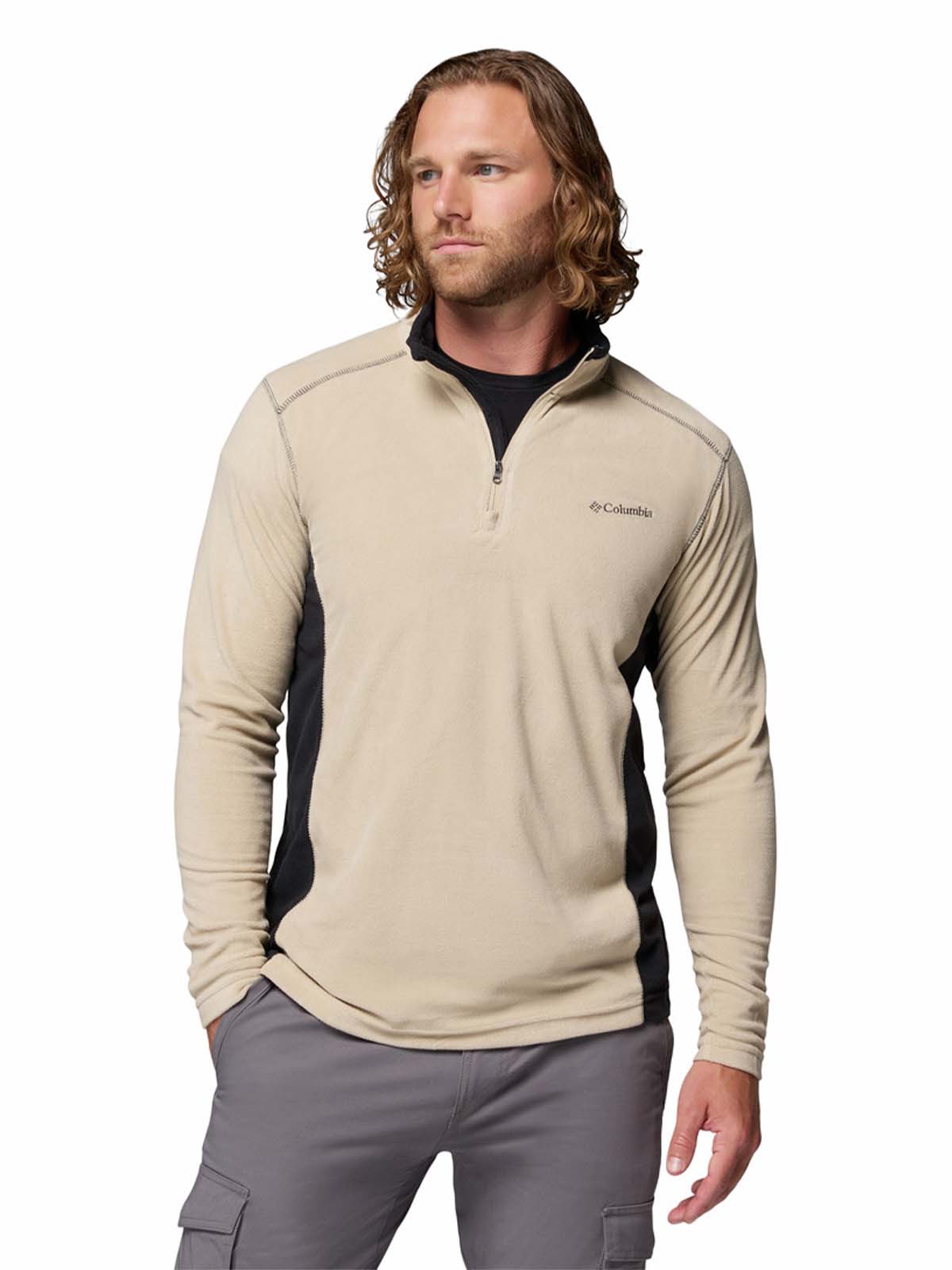 Polar Con 1/2 Cierre Hombre Klamath Range™ II Beige