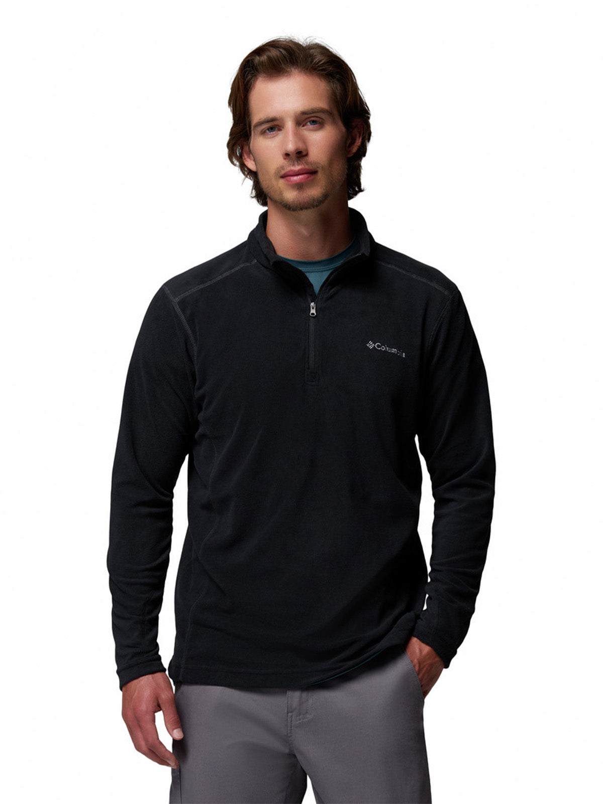 Polar 1/2 Cierre Klamath Hombre Range™ II Gris