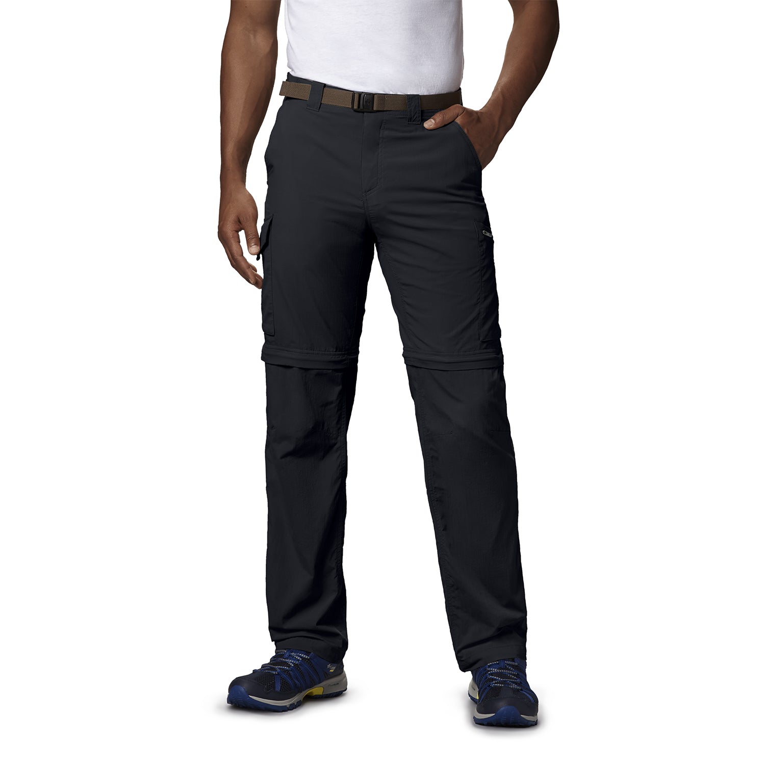 Pantalón Convertible Hombre Silver Ridge™ Negro
