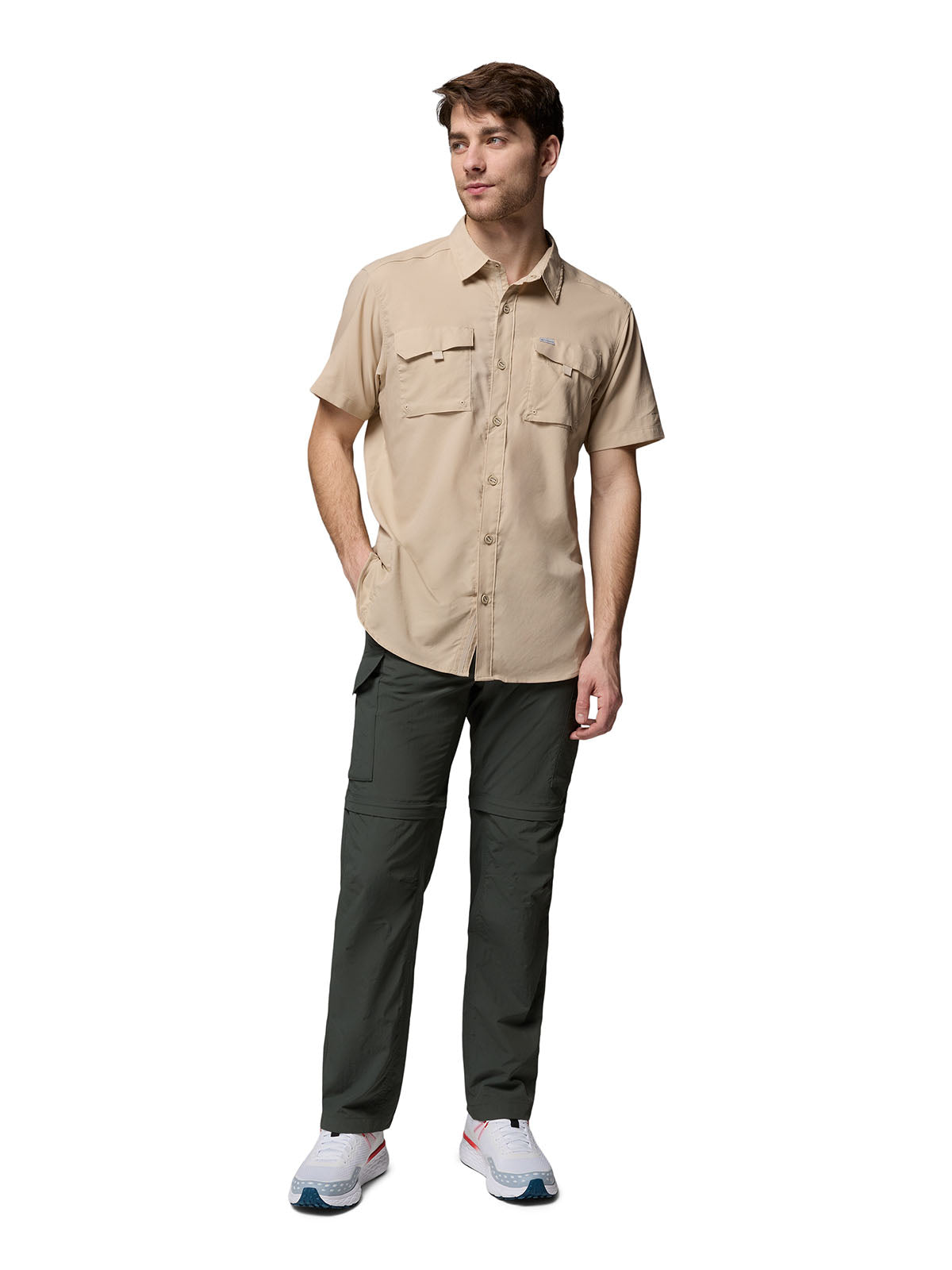Pantalón Convertible Hombre Silver Ridge™ Gris