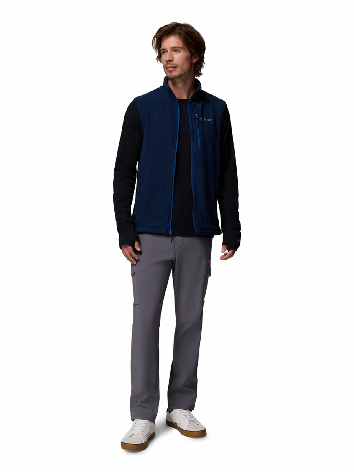 Chaleco Polar Hombre Fast Trek™ Azul