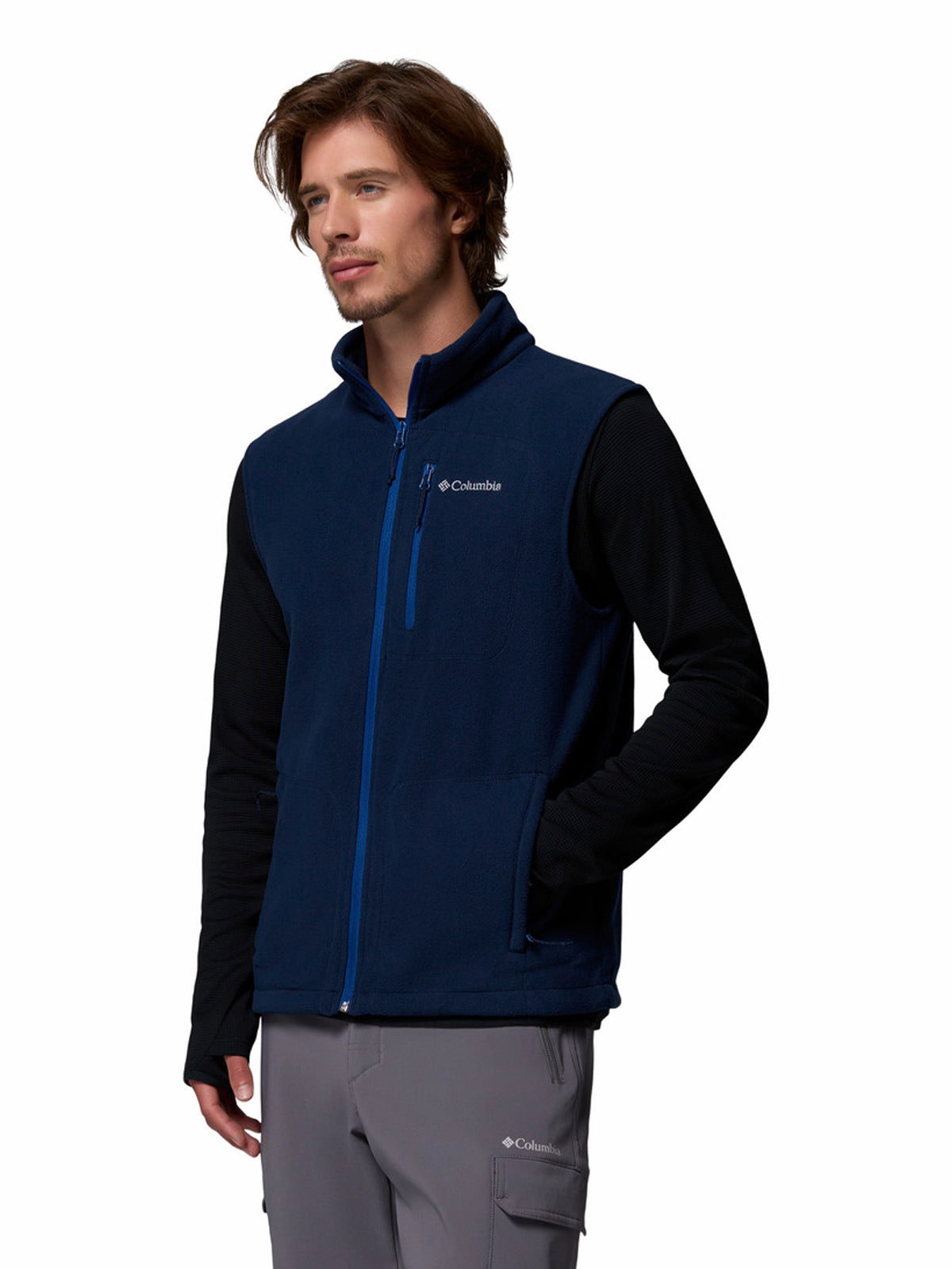 Chaleco Polar Hombre Fast Trek™ Azul