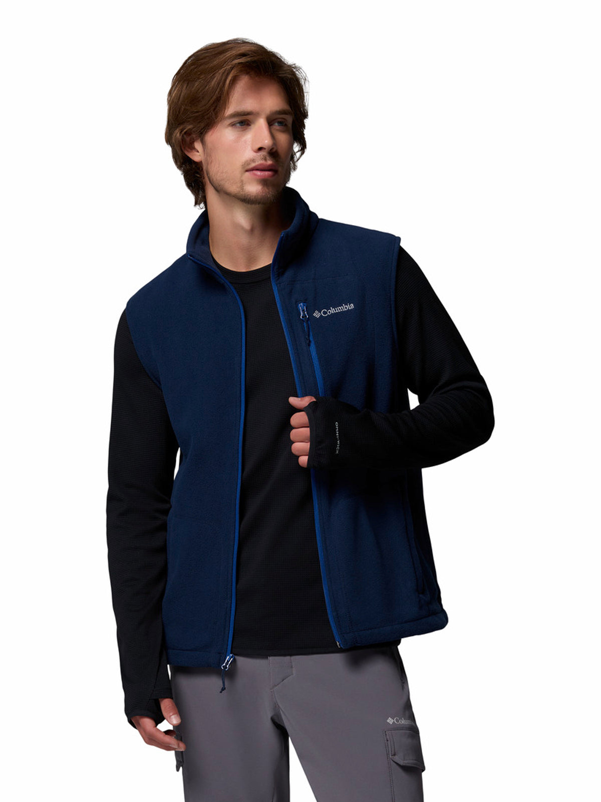 Chaleco Polar Hombre Fast Trek™ Azul