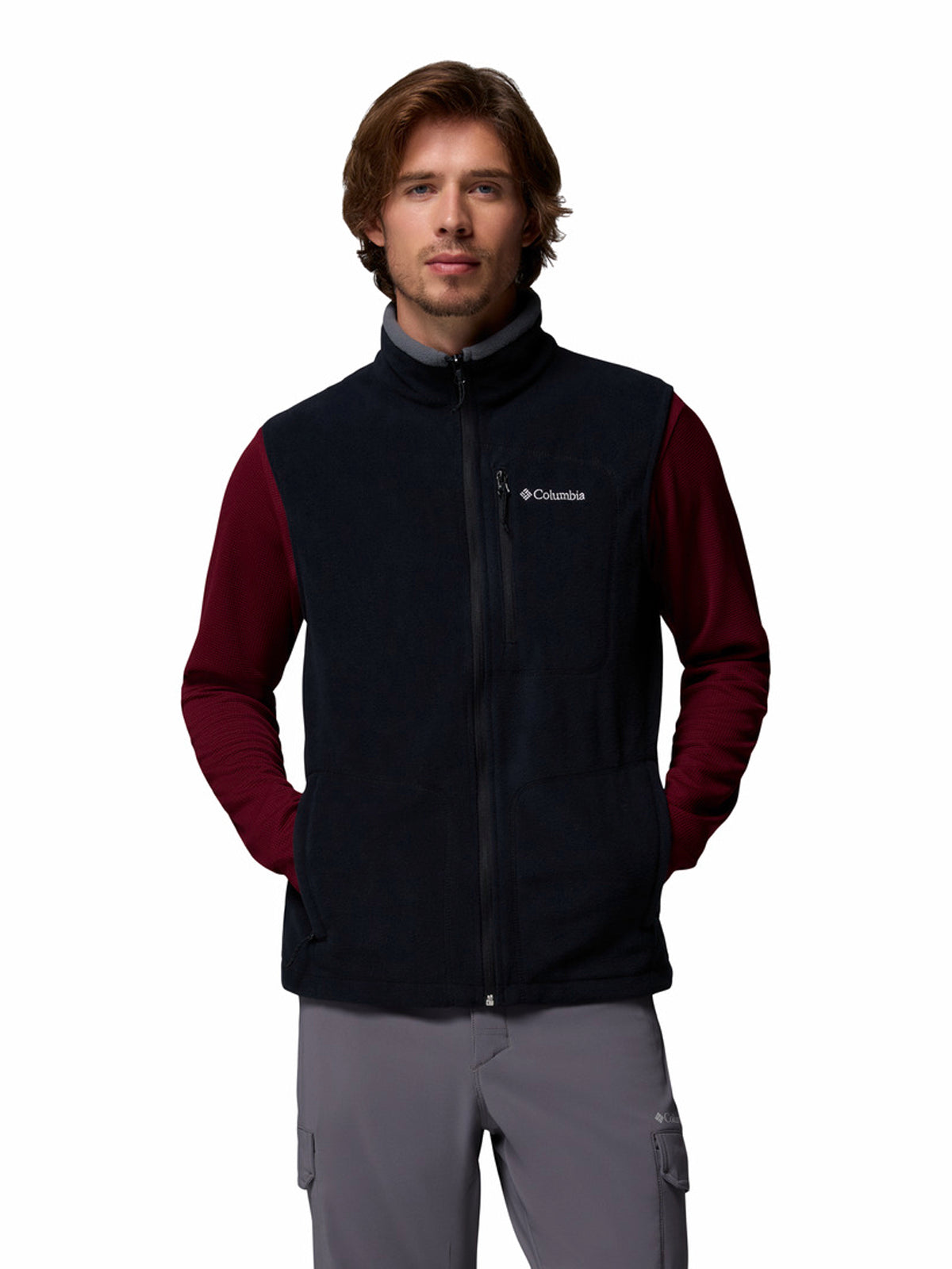 Chaleco Polar Hombre Fast Trek™ Negro