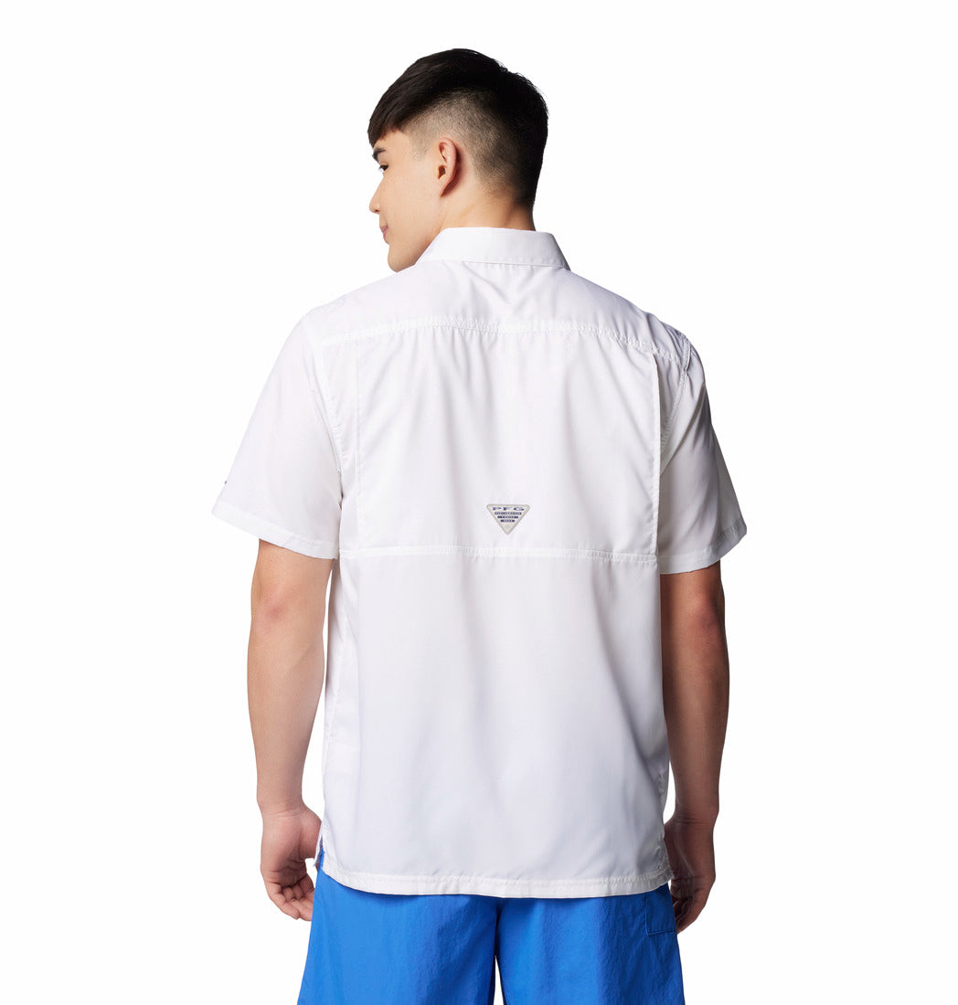 Camisa Manga Corta Hombre Slack Tide™ White