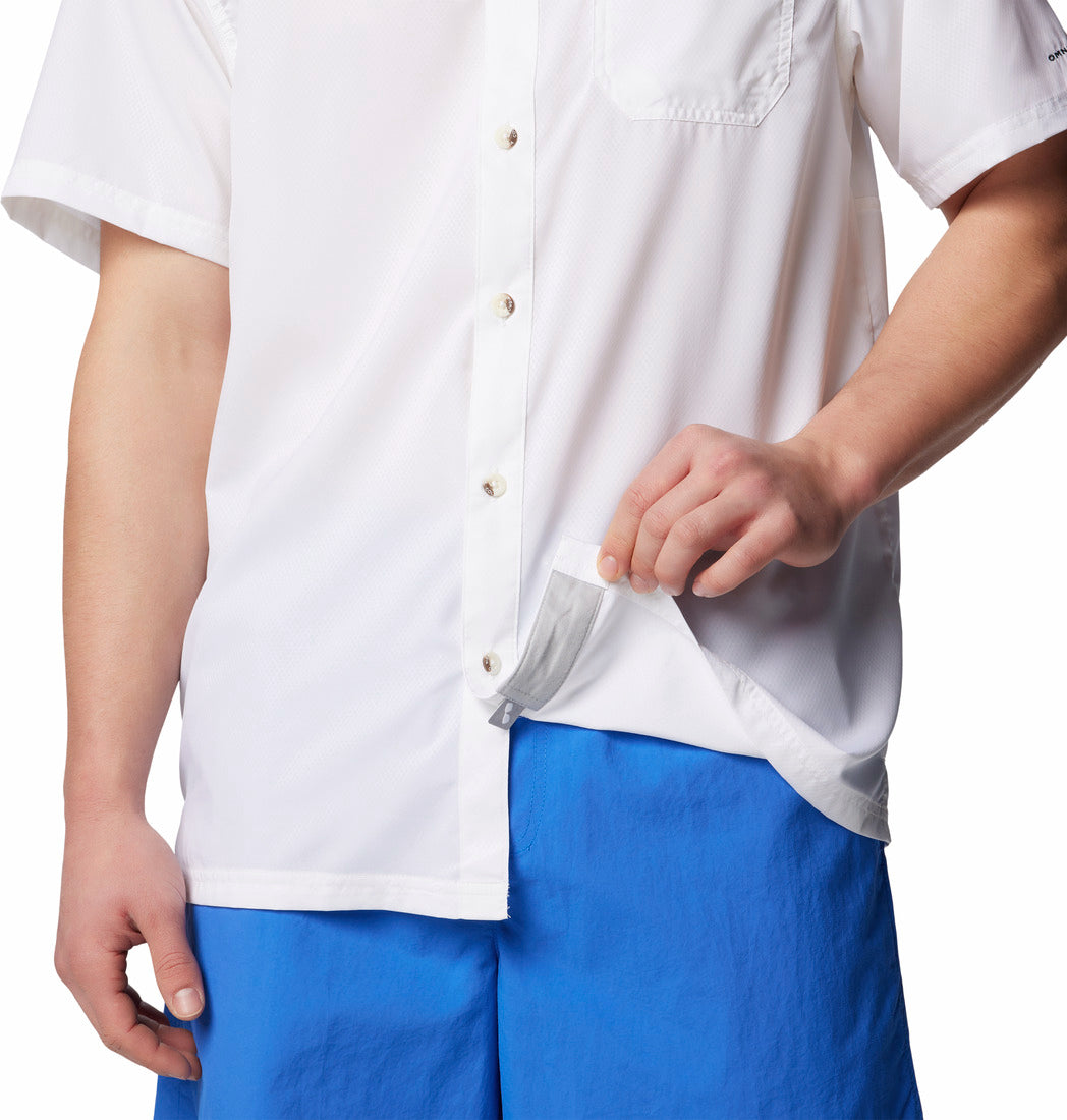 Camisa Manga Corta Hombre Slack Tide™ White