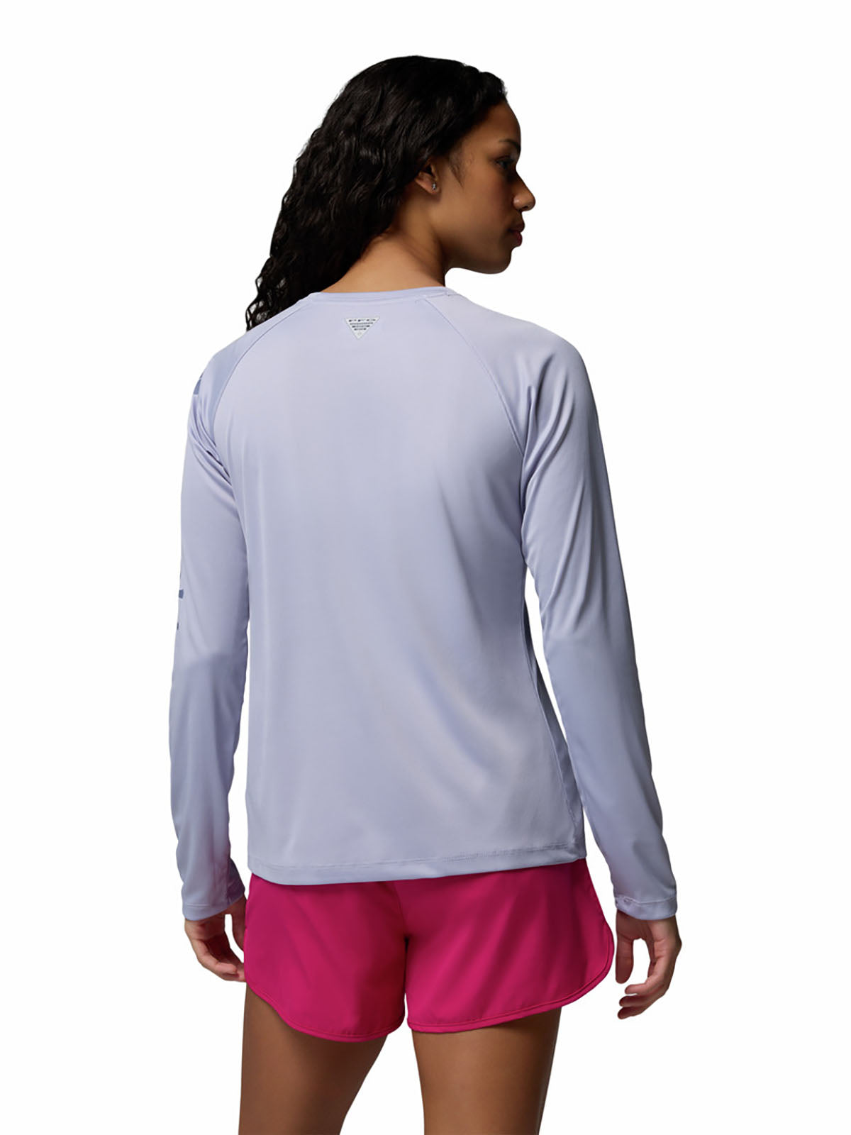 Polo Manga Larga Mujer PFG Tidal Tee™ II Morado