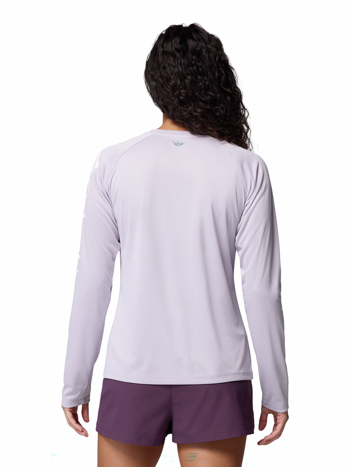 Polo Mujer Manga Larga PFG Tidal Tee™ II Lila
