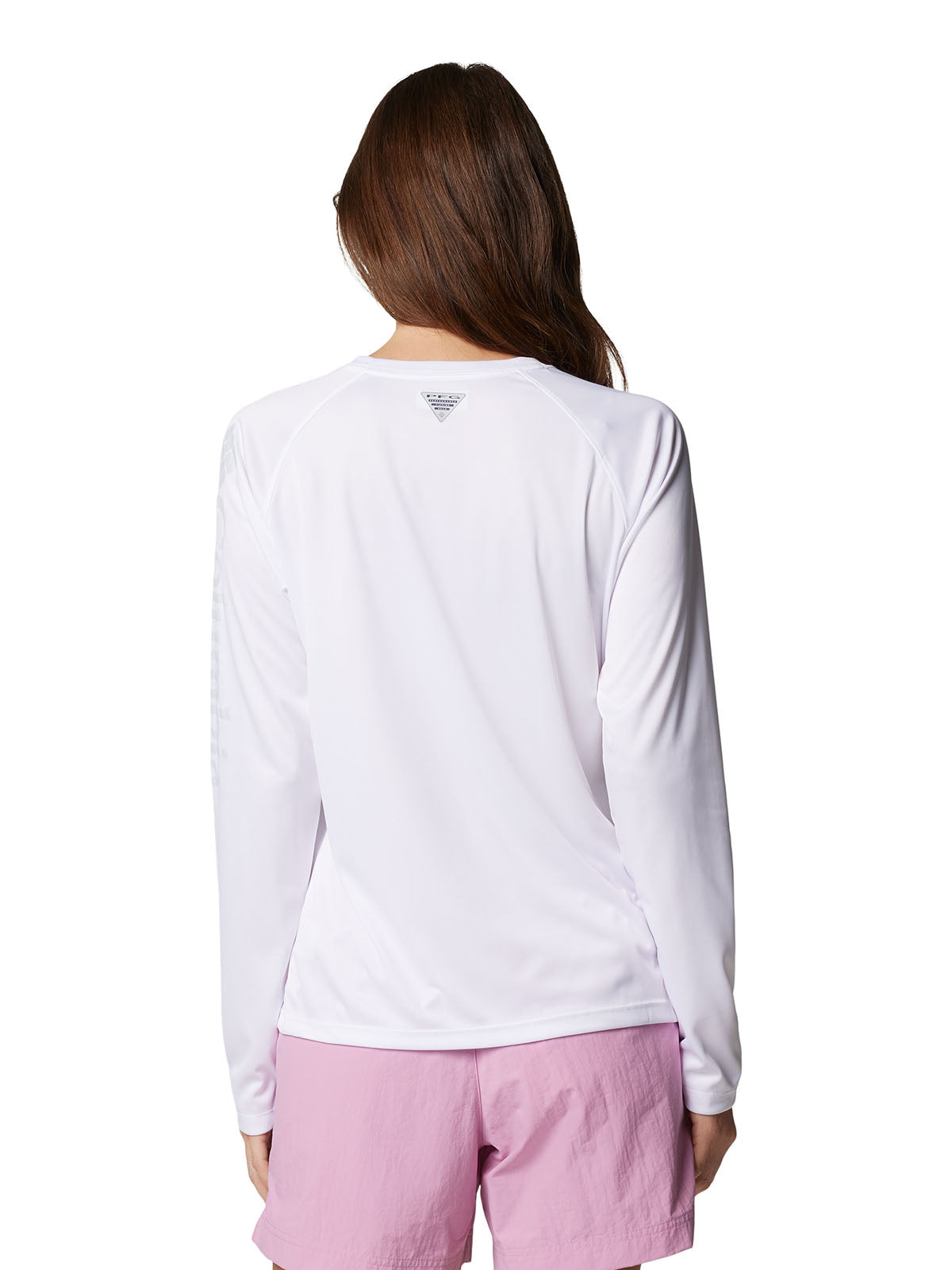 Polo Mujer Manga Larga Tidal Tee™ Blanco