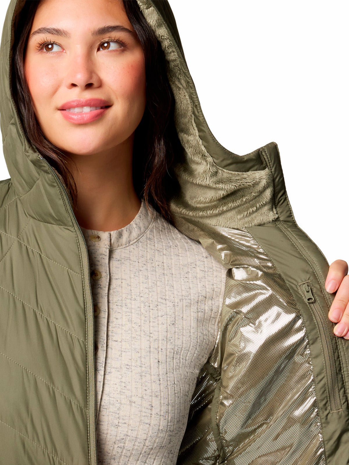 Casaca Sintética Mujer Heavenly™ Verde