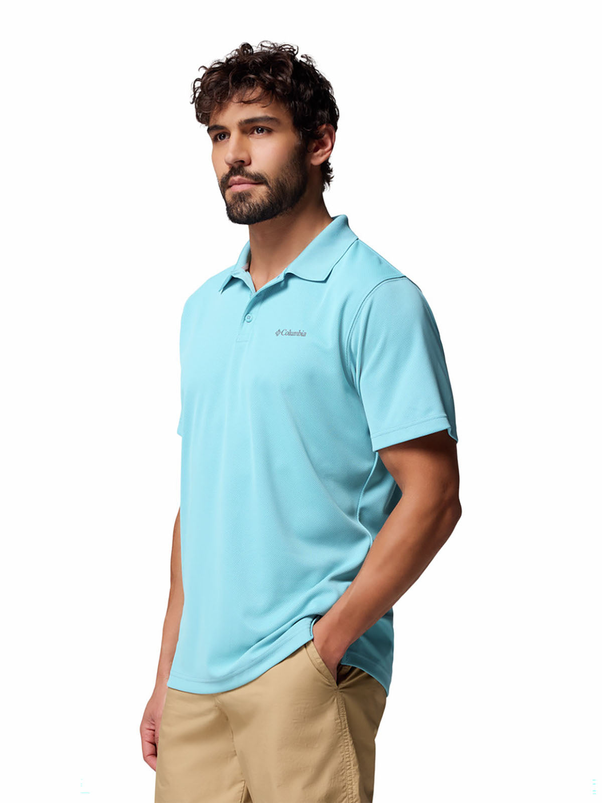 Polo Hombre Pique Utilizer™ Celeste