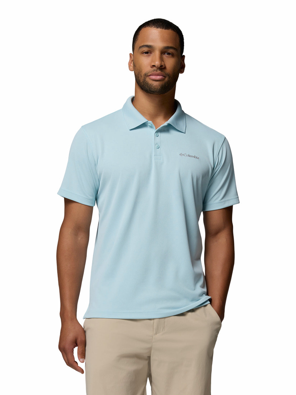 Polo Pique Hombre Utilizer™ Celeste