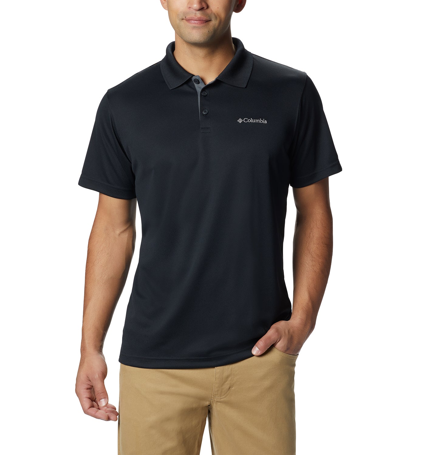 Polo Pique Hombre Utilizer™ Black
