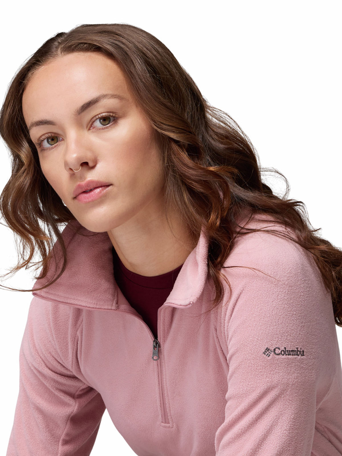 Polar 1/2 Cierre Mujer Glacial™ IV Rosado