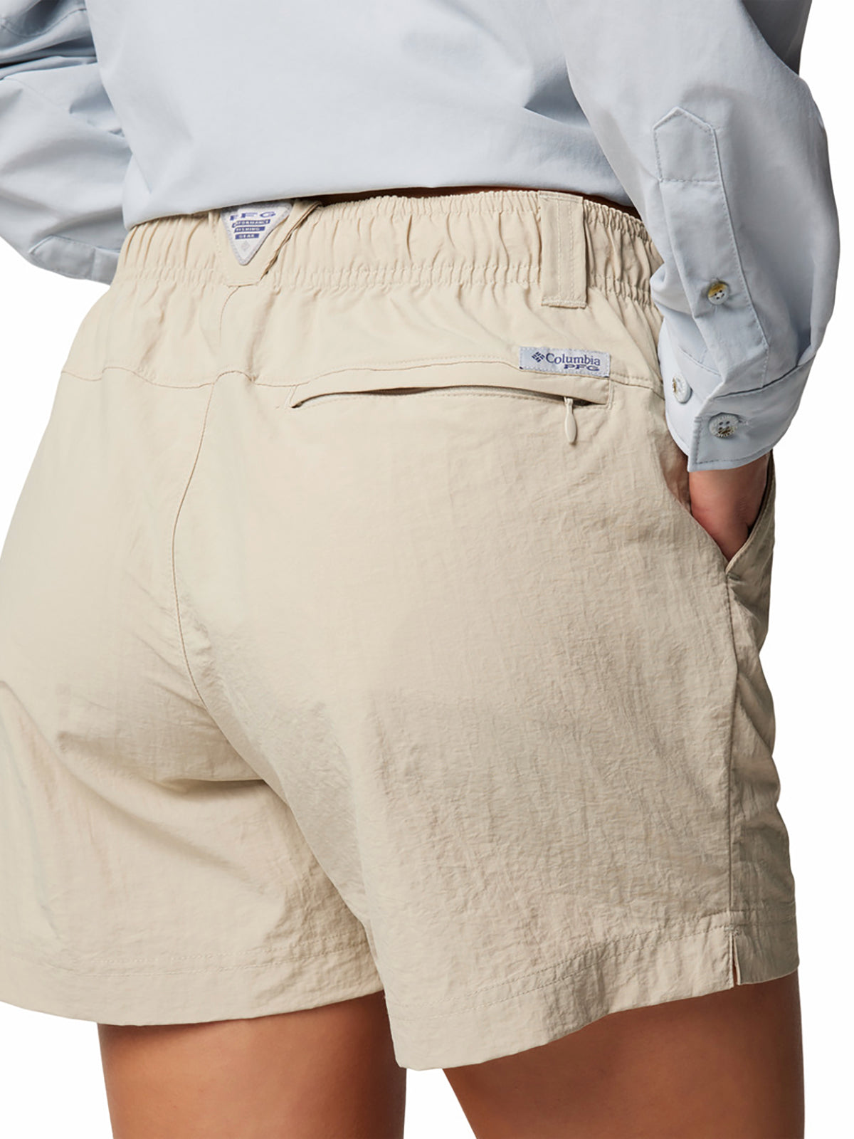 short-para-mujer-backcast-beige-columbia-1835911-p05
