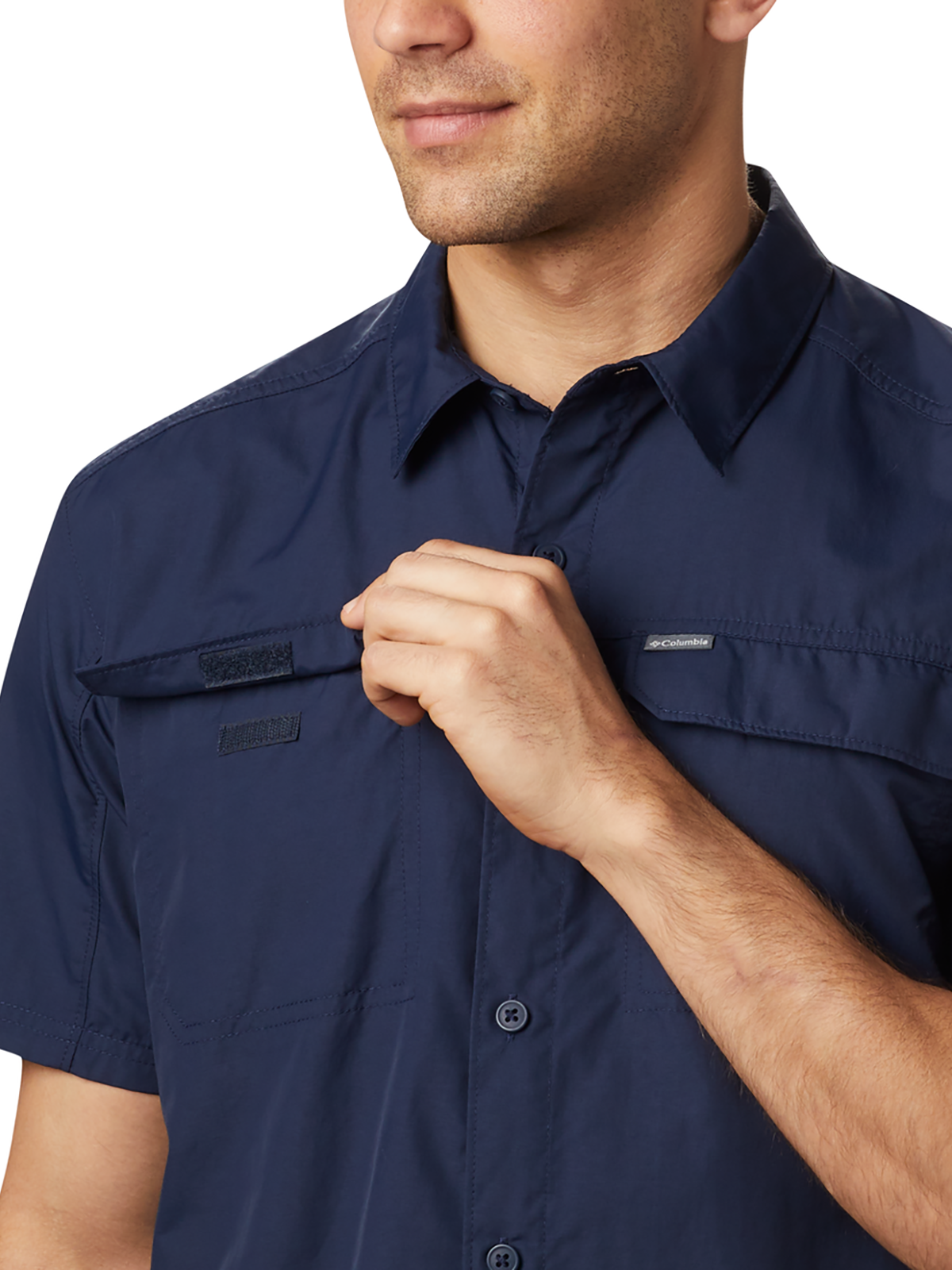 camisa-manga-corta-hombre-silver-ridge-ii-azul-columbia-1838881-hhc