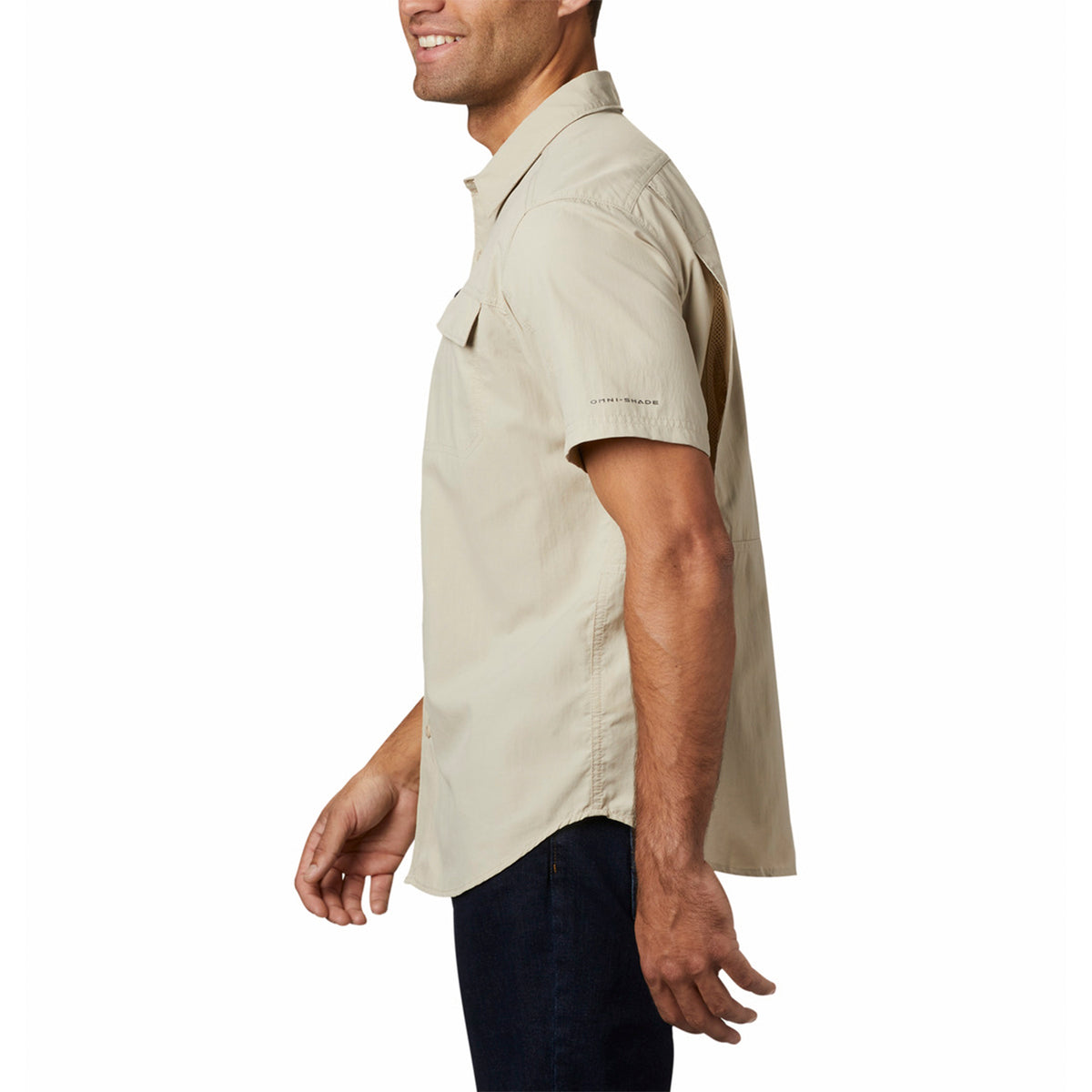 Camisa Manga Corta Hombre Silver Ridge™ II Beige