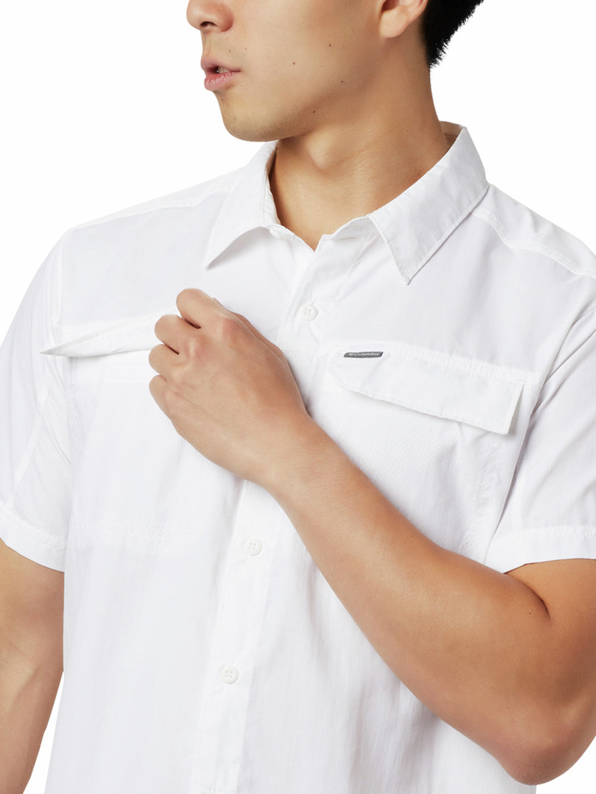 Camisa Manga Corta Hombre Silver Ridge™ II Blanca