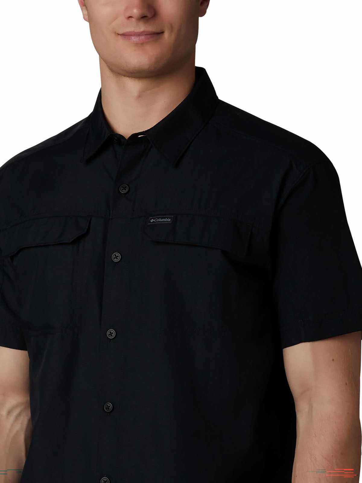 Camisa Manga Corta Hombre Silver Ridge™ II Negra