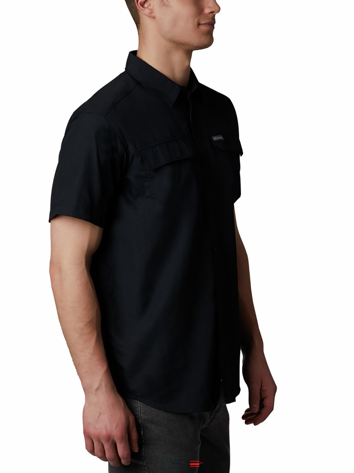 Camisa Manga Corta Hombre Silver Ridge™ II Negra