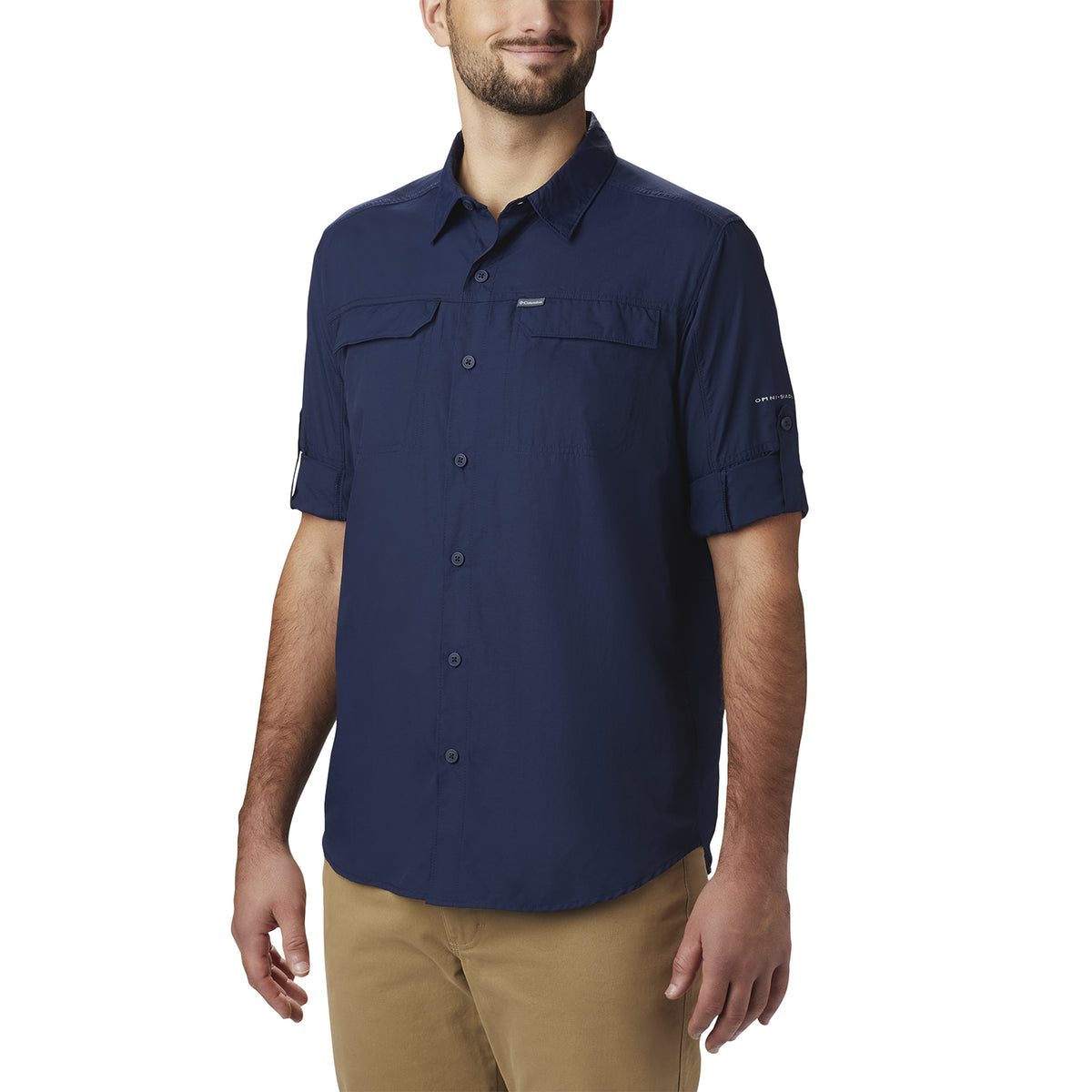 Camisa Manga Larga Hombre Silver Ridge™ II Azul