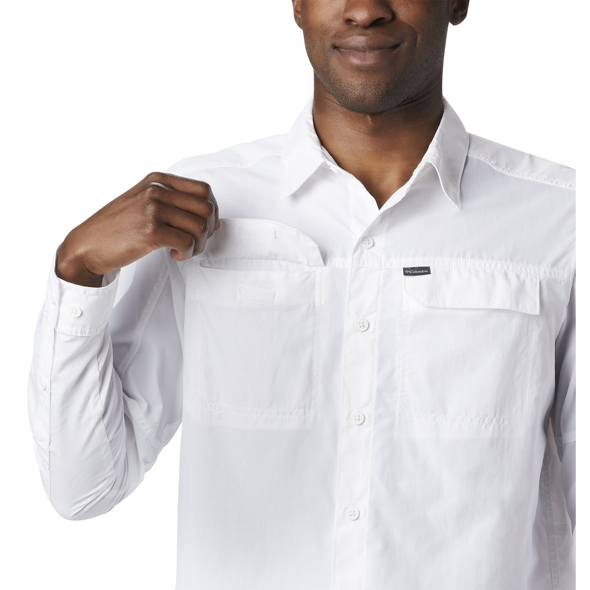 Camisa Manga Larga Hombre Silver Ridge™ II Blanca