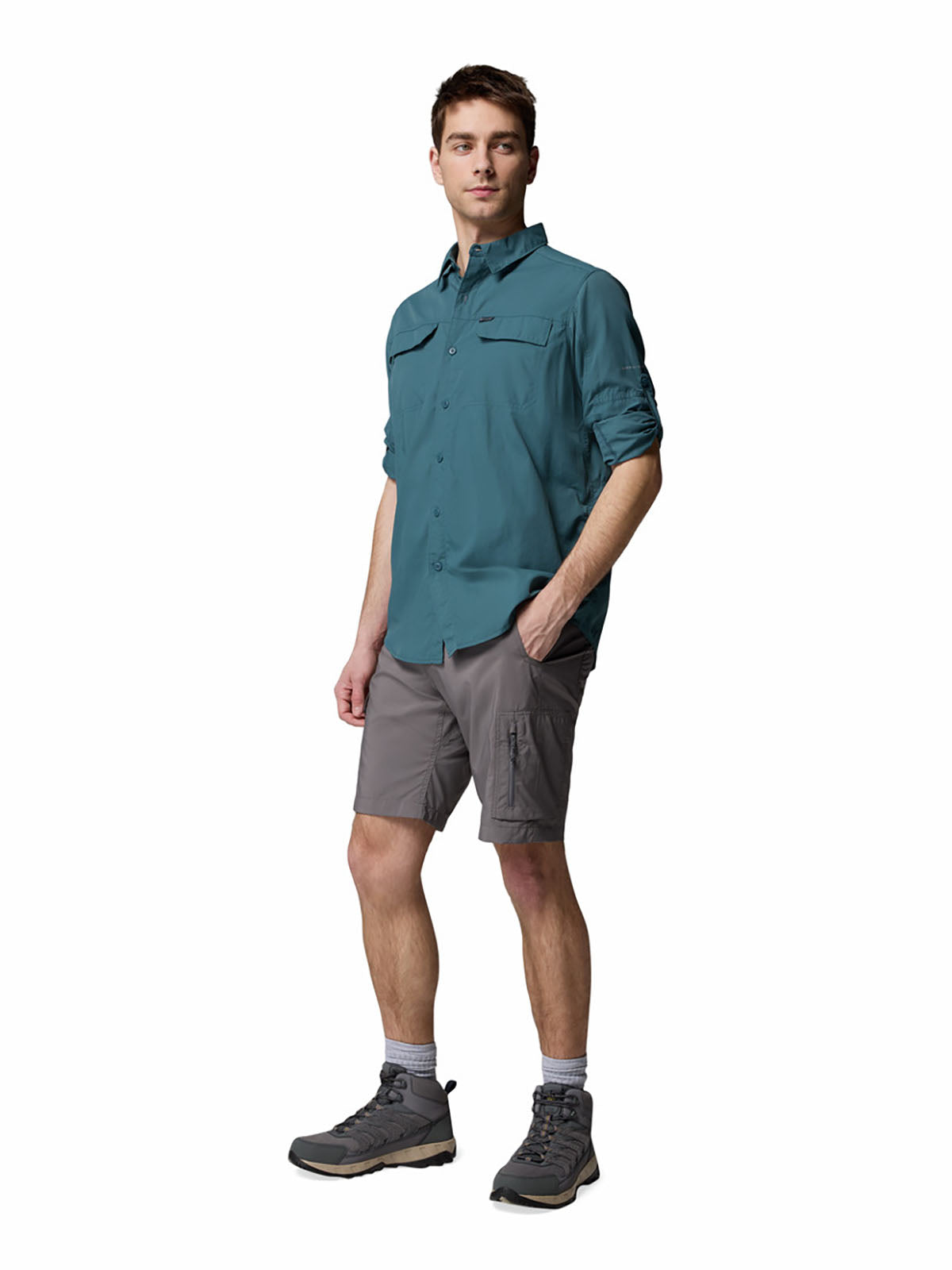 Camisa Manga Larga Hombre Silver Ridge™ II Verde