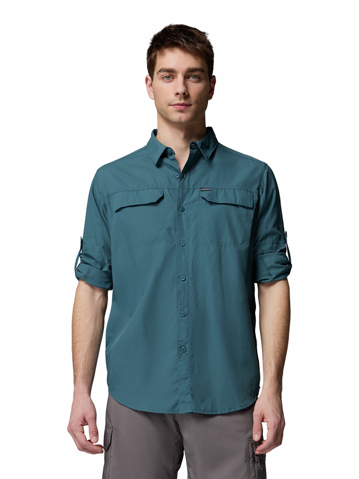 Camisa Manga Larga Hombre Silver Ridge™ II Verde