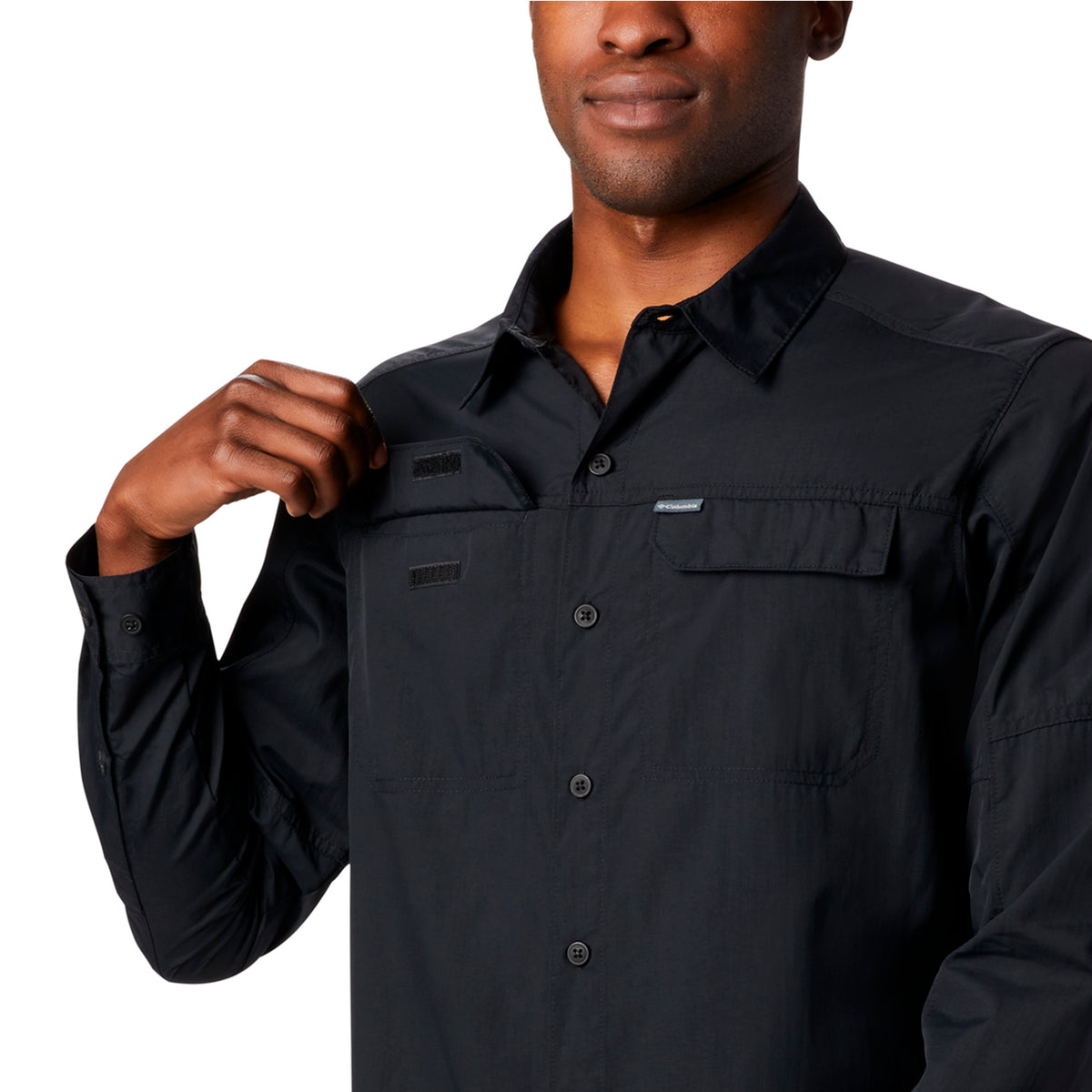 Camisa Manga Larga Hombre Silver Ridge™ II Negra