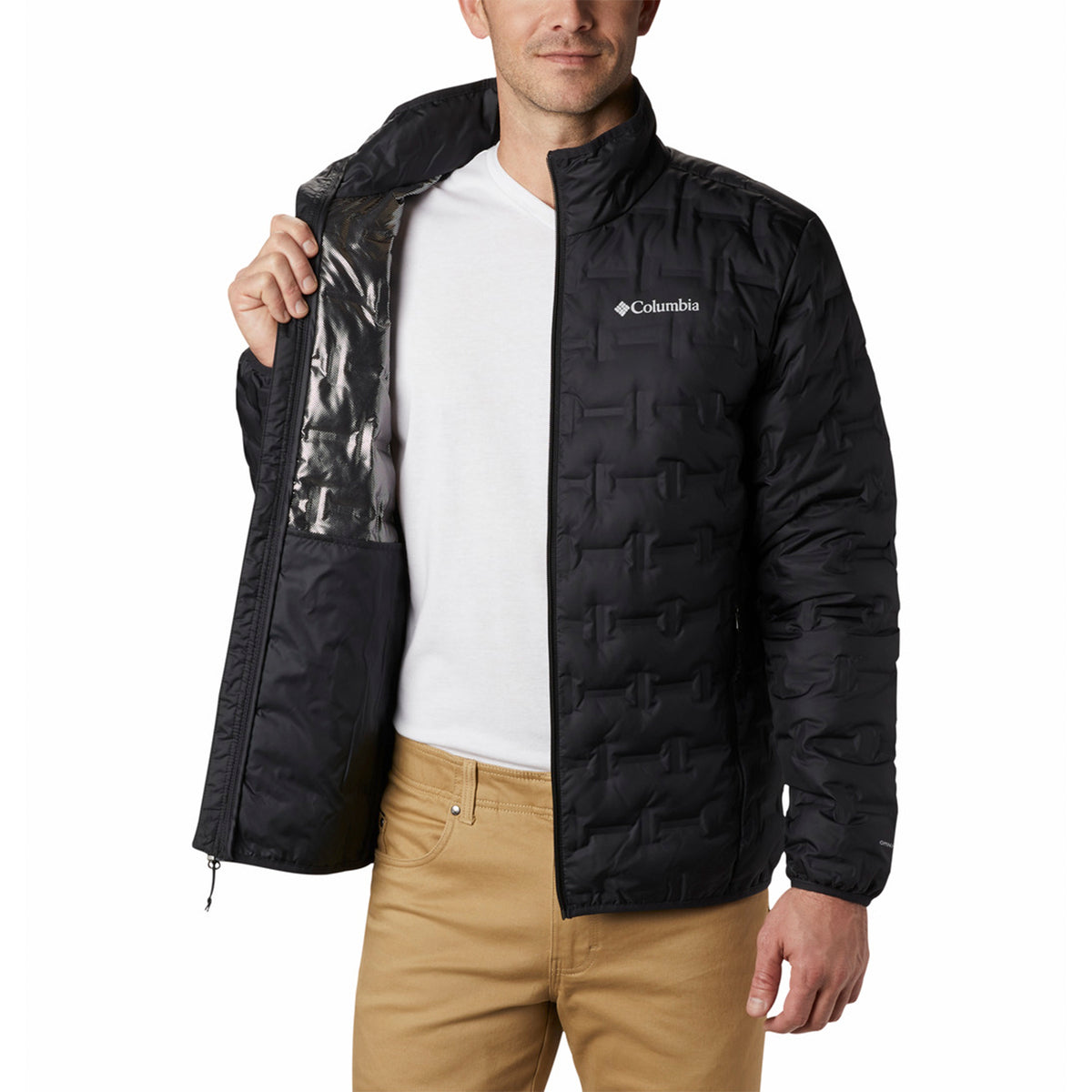 Casaca de pluma Hombre Delta Ridge™ Negro